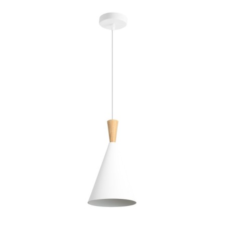 Spring light lamp 10272/1wt wt+WD, 1x40W, E27, 75x18.5x18.5 cm, white color