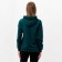 Feminine sweatshirt, emerald color, size 50