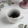 Porcelain cup Magistro "Siam", 250 ml, color gray color