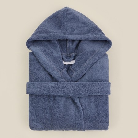 Халат махровый с капюшоном женский SL HOME: Basic "Ривьера", р-р S, 100% хл, 420 г/м2-10