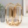 Climber Metal "Octavia" gold d = 9.5 cm 12.3x12.3x20 cm