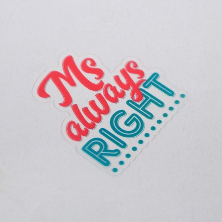 AICOS sticker "MS Always Right"-3
