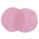 A set of reusable liners for a bra, 2 pcs., Pink color