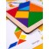 Puzzle "Tangram" with cards (17 pcs.)