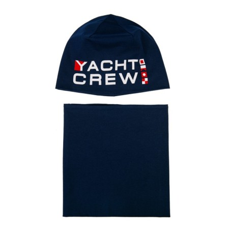 Set for the boy PlayTude: hat and snood, height 54 cm-3