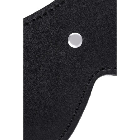 Mask Anonymo, PU Skin, 24 cm, black color-3