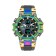 Watch is electronic watch, with an alarm clock, D-5.5 cm, strap L-25.5 cm, 5 atm, gradient