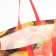 Household bag without lightning, 12 l, red color/multi -colored