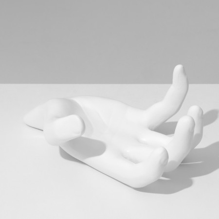 Standing for decorations "palm" 17 × 12 × 7 cm, white color-2