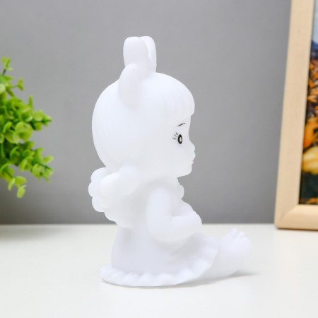 Nightlight "angelic baby" LED from battery 3xlr44 white 7x10x15cm Risalux-3