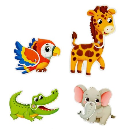 Mobile puzzles "Funny animals"-1
