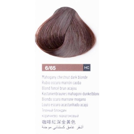 Lakme Chroma cream-color, tone 6/65 Dark Blond Brown Mahagon, 60 ml