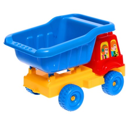 Toy Granite Truck "Auto Truck" + mini - designer, 26 details, chicks-4