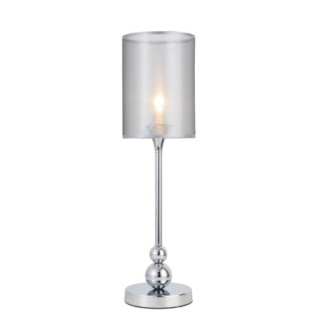 Evoluce bedside lamp. Sle107104-01. Pazione. 1x40 W, E14, 16x16x58 cm, chromium color