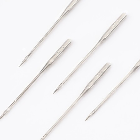 Needles for household sewing machines, for knitwear, No. 80/12, 5 pcs, NT-2