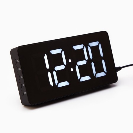 Electronic table, with a suspension, white indication, 7.5 x 15.5 cm, from USB-1