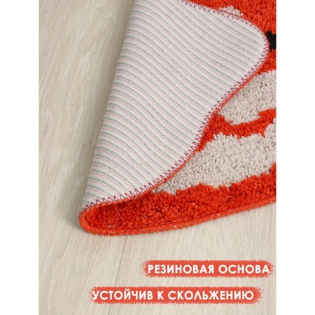 Corgi shares rug for the house, 50 × 40 cm, red color-2
