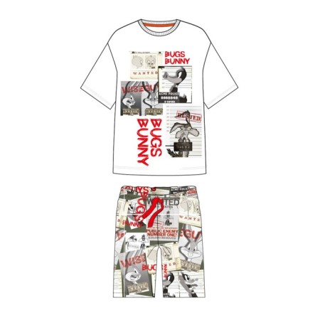 Pajama for the boy PlayTode: T -shirt and shorts, height 110 cm-6