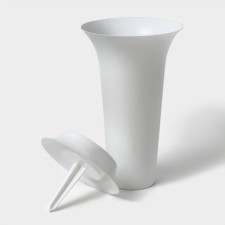 VAZA for cutting with a peg, 2.8 liters, white color