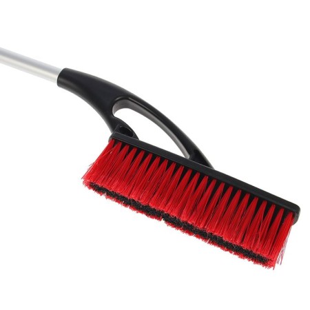 Brush STAT, with a scrap, soft handle, fluffy bristles, AVS WB-6312, 73 cm-1