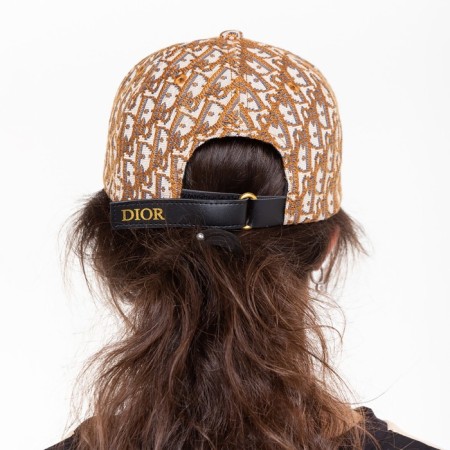 Baseball cap, milk/brown color, size 56-58-4