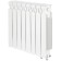 Bimetallic radiator Rifar Monolit Ventil MVR, 500x100 mm, 8 sections, lower right catch