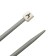 Knitting knitting straight aid 8.00 mm/35cm, plastic, 2 pcs
