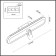 Wall lamp IP20 LED 40W 3000k