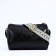 Bag Cross-Bodi with a zipper, black color