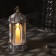 LED figure "Candle in the rotunda" 6.3 × 14 × 6.3 cm, plastic, batteries AG13x3, glow warm white