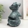 Figure "Dragon" 18x10x10 cm, dark green