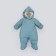 Set for discharge Winter Kinderlitto "Lapland", 5 items, height 56-62 cm, color gray-blue
