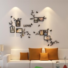 Interior stickers with photo frames 