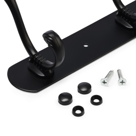 Cappio CVP014 hanger, metallic, three -horn, black color-5