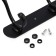 Cappio CVP014 hanger, metallic, three -horn, black color