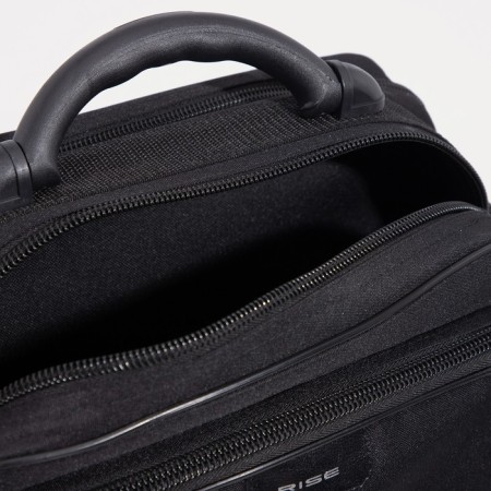 Male bag, rise, black color-6