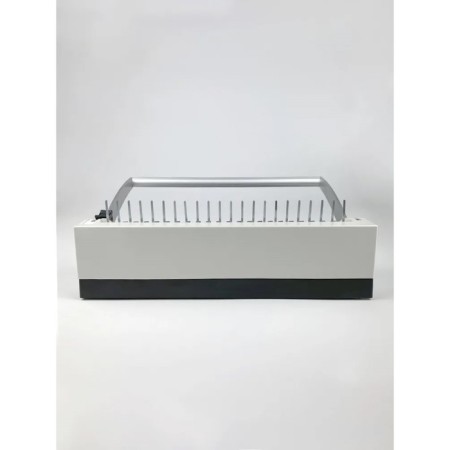 A brochure for a plastic spring, perforation is up to 13 sheets, weaves up to 500 sheets, Geleos "BP-13"-5