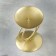 Sunset "Sunset" Metal for one candle, 8.3x11 cm, gold