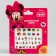 Manicure set. Nail stickers, Minnie Mouse