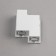 Facade lamp "Ray", FSD-010, 4 W, 3000K, 2 rays, IP65, 220 V, metal, white