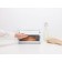 Bread with a shifting lid Brabantia, the color is white, size 17x31.6x26 cm