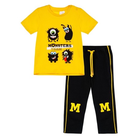 Set for a boy PlayTude: T -shirt and trousers, height 80 cm-4