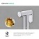 Lake for bidet IDDIS 020SB0Gi20, 113 x 24, round, brass, chrome