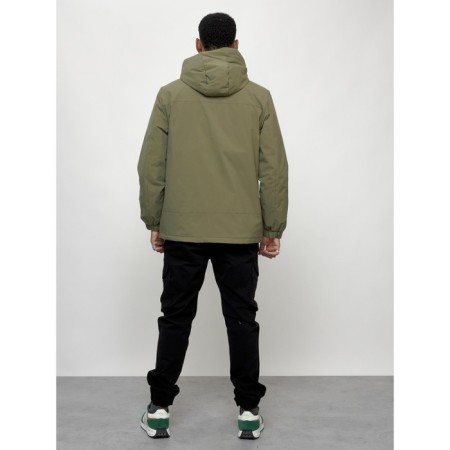 Male spring jacket, size 56, color light green-3