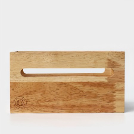 Organizer wooden kitchen, stand under spices 17.8 × 27.3 × 14.6 cm, gvee-3