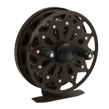 Inertial coil, metal, diameter 10 cm, dark brown color, TL100-5