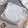 Form for mousse desserts and pastries are the “Circle”, silicone, 18 × 5 cm, white color