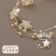 Beads on the fishing line, “stars”, 3/14 mm, 9 ± 0.5 m, gold color