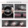 SkyWay, Crystal-1 m, black eco-leather braid, pink rhinestones