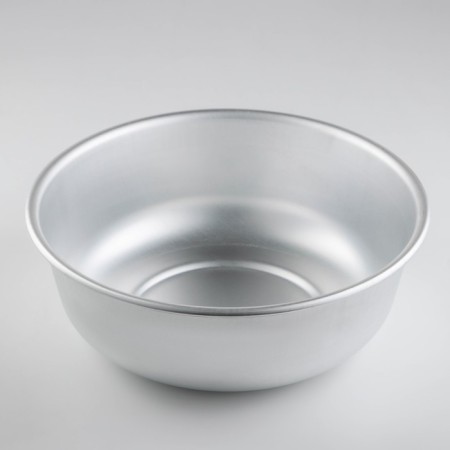 Aluminum tasik bowl SCOVO, 7 L, D = 36 cm, with a lid-2